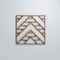 Ekena Millwork Small Gilcrest Decorative Fretwork Wood Wall Panels, Walnut, 11 3/8"W x 11 3/8"H x 3/8"T WALW12X12X0375GCTWA - alternate 2